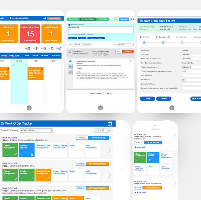 Dashboards & System UI on tablets